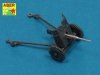 Aber 72L-57 Lufa 37mm do niemieckiej armaty p/p Pak 35/36 – wczesna / German 37mm Barrel for Pak 35/36 Early 1/72